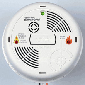 Alarm Systems - combination smoke & co alarm 
